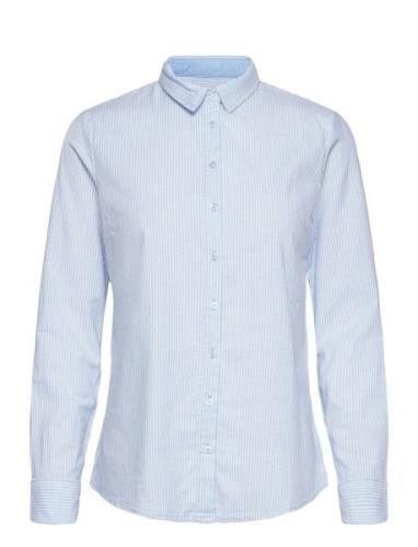 Frzaoxford 1 Shirt Tops Shirts Long-sleeved Blue Fransa