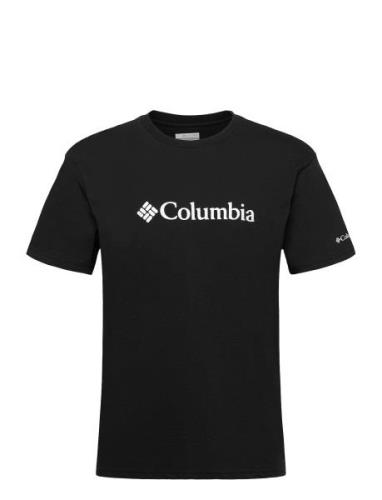 Csc Basic Logo Short Sleeve Sport T-shirts Short-sleeved Black Columbi...