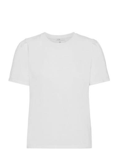 Lr-Isol Tops T-shirts & Tops Short-sleeved White Levete Room