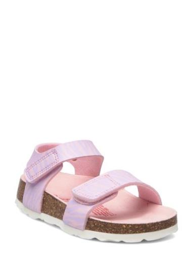 Footbed Slipper Shoes Summer Shoes Sandals Pink Superfit