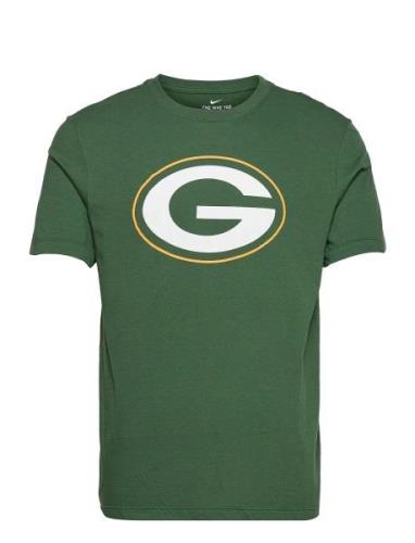 Nike Ss Essential Cotton T-Shirt Sport T-shirts Short-sleeved Green NI...