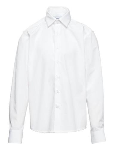 Tex Shirt Tops Shirts Long-sleeved Shirts White Grunt