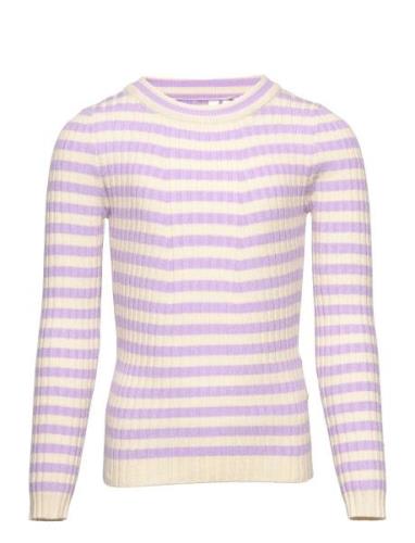 Lpcrista Ls O-Neck Knit Tw Bc Tops Knitwear Pullovers Multi/patterned ...