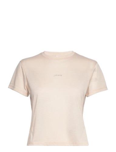 Aerial Woolmix Tee 2.0 Sport T-shirts & Tops Short-sleeved Pink Johaug