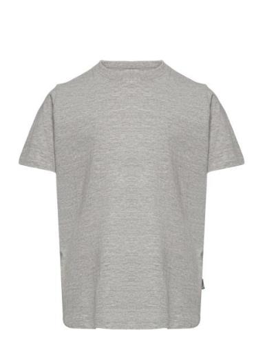 Timmi Kids Organic/Recycled T-Shirt Tops T-shirts Short-sleeved Grey K...
