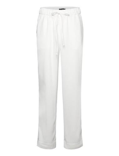 Slshirley Tapered Pants Bottoms Trousers Straight Leg White Soaked In ...