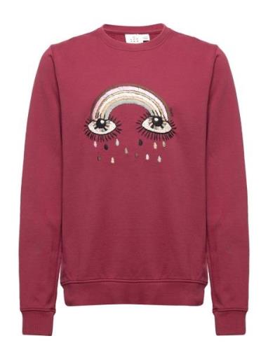 Tndaffodil Sweatshirt Tops Sweat-shirts & Hoodies Sweat-shirts Pink Th...