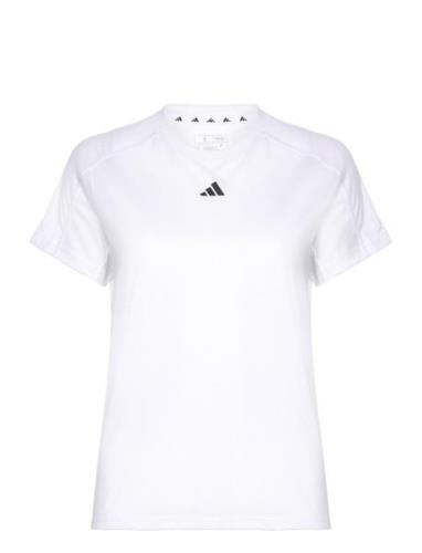 Tr-Es Crew T Sport T-shirts & Tops Short-sleeved White Adidas Performa...