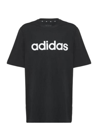 U Lin Tee Sport T-shirts Short-sleeved Black Adidas Sportswear