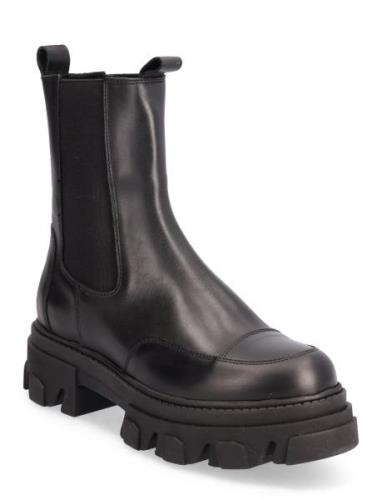 Biaginny High Chelsea Boot Shoes Chelsea Boots Black Bianco