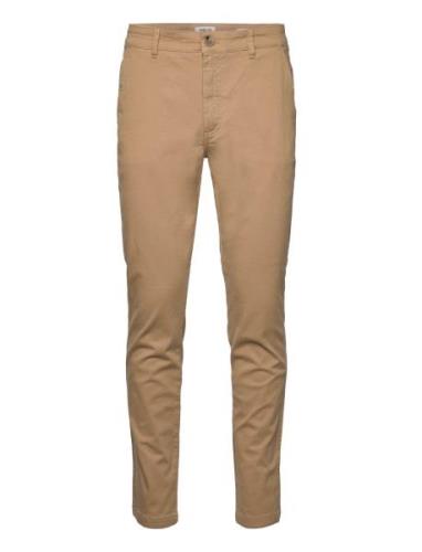 Sderico Filip Bottoms Trousers Chinos Beige Solid