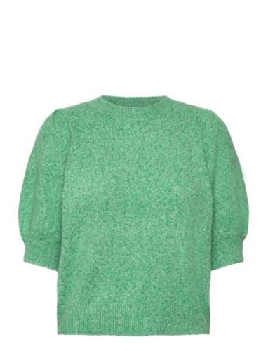 Vmdoffy 2/4 O-Neck Pullover Ga Noos Tops Knitwear Jumpers Green Vero M...