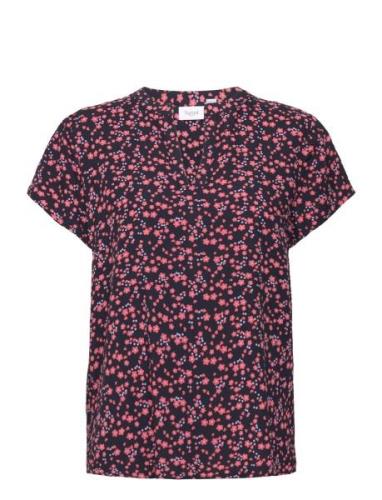Tatesz Blouse Tops T-shirts & Tops Short-sleeved Red Saint Tropez