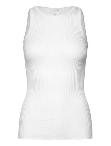 Rwbelize Sl Boxer Top Tops T-shirts & Tops Sleeveless White Rosemunde