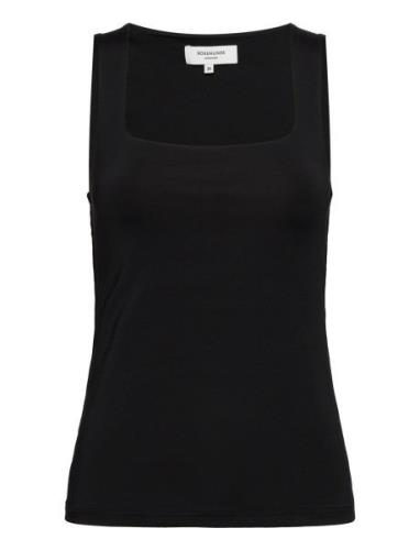 Billie Top Tops T-shirts & Tops Sleeveless Black Rosemunde