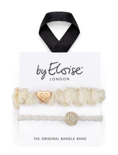 Elegant Ivory Accessories Hair Accessories Scrunchies Cream ByEloise