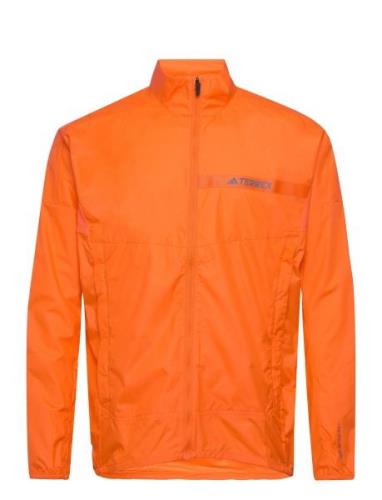 Terrex Multi Windbreaker Sport Sport Jackets Orange Adidas Terrex