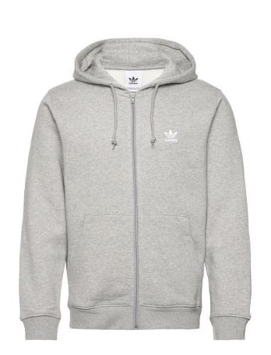 Ess Fz Hdy Sport Sweat-shirts & Hoodies Hoodies Grey Adidas Originals