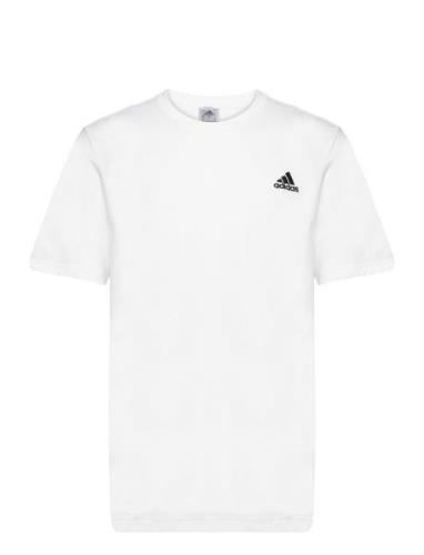 M Sl Sj T Sport T-shirts Short-sleeved White Adidas Sportswear