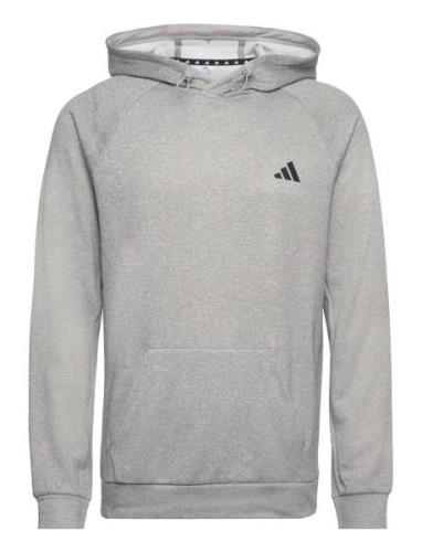 M Gg Sl Hd Sport Sweat-shirts & Hoodies Hoodies Grey Adidas Performanc...