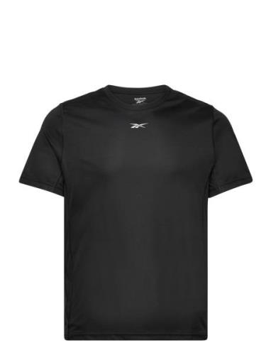 Running Ss Speedwick Tee Sport T-shirts Short-sleeved Black Reebok Per...
