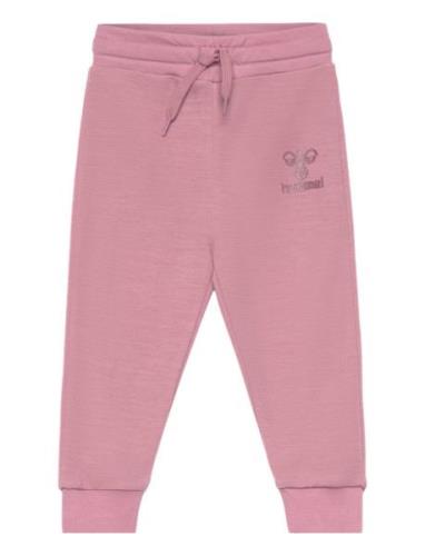 Hmldallas Pants Sport Sweatpants Pink Hummel