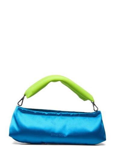 Trapeze, 1820 Neoprene Clutch Bags Top Handle Bags Blue STINE GOYA