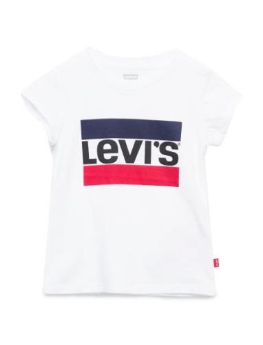 Sportswear Logo Tee Tops T-shirts Short-sleeved White Levi's