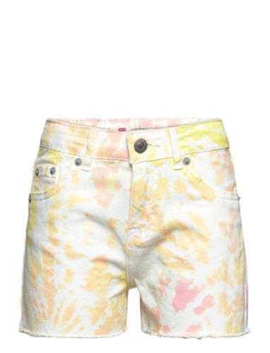 Levi's Tie Dye Girlfriend Shorts Bottoms Shorts Multi/patterned Levi's