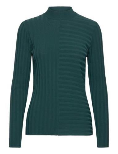 Viscose Pullover Tops Knitwear Jumpers Green Rosemunde