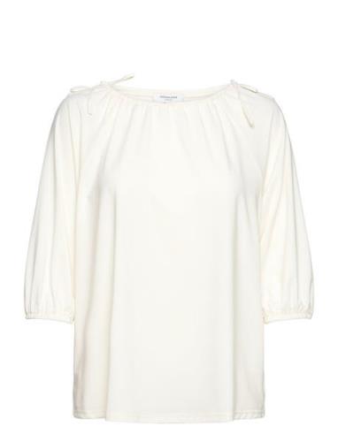 T-Shirt Tops Blouses Long-sleeved White Rosemunde