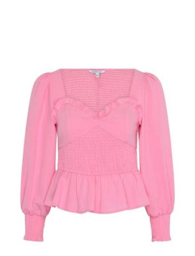 Rosa Tops T-shirts & Tops Long-sleeved Pink Olivia Rubin