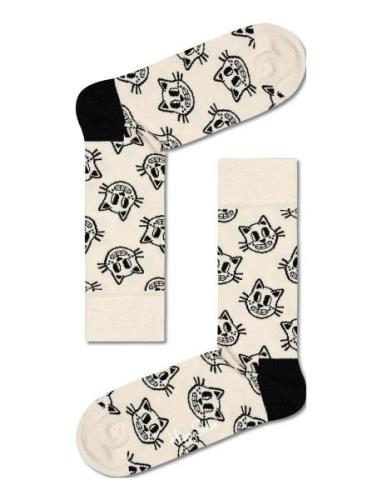 Cat Sock Underwear Socks Regular Socks Multi/patterned Happy Socks