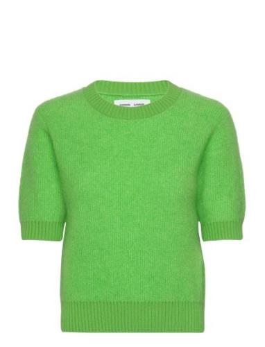 Jeanne Short Sleeves 14945 Tops Knitwear Jumpers Green Samsøe Samsøe