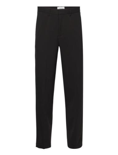 Relaxed Fit Formal Pants Bottoms Trousers Formal Black Lindbergh