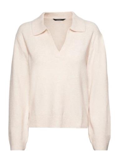 Sweater Tully Tops Knitwear Jumpers Beige Lindex