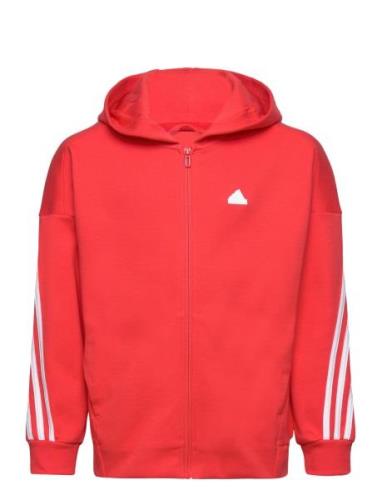 U Fi 3S Fz Hd Sport Sweat-shirts & Hoodies Hoodies Red Adidas Performa...