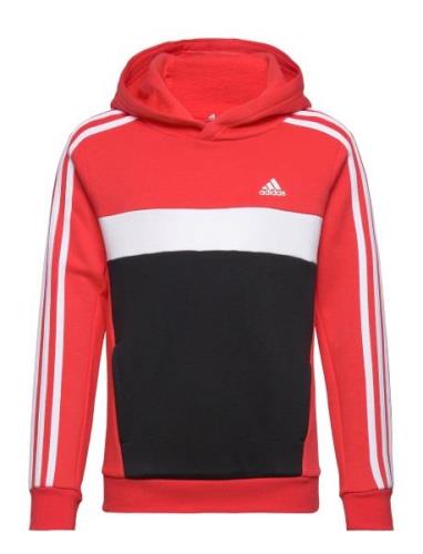 J 3S Tib Fl Hd Sport Sweat-shirts & Hoodies Hoodies Red Adidas Sportsw...