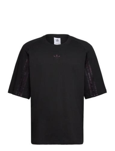 M Fash Raglan T Sport T-shirts Short-sleeved Black Adidas Originals