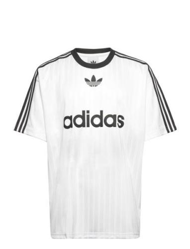 Adicolor Poly T Sport T-shirts Short-sleeved White Adidas Originals