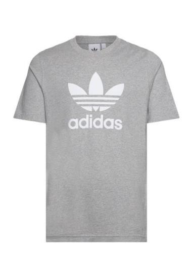 Trefoil T-Shirt Sport T-shirts Short-sleeved Grey Adidas Originals