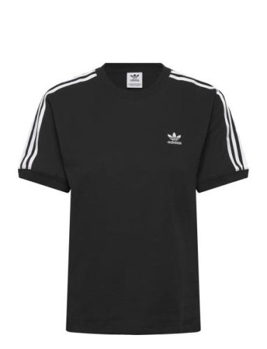 3 Stripe Tee Sport T-shirts & Tops Short-sleeved Black Adidas Original...