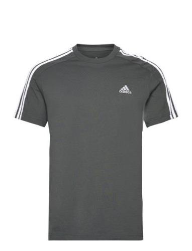 M 3S Sj T Sport T-shirts Short-sleeved Grey Adidas Sportswear