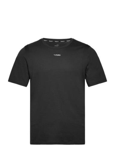 Puma Fit Triblend Ultrabreathe Tee Sport T-shirts Short-sleeved Black ...