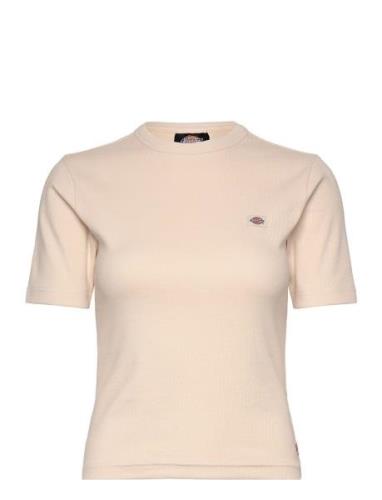 Marysville Tee Ss W Tops T-shirts & Tops Short-sleeved Cream Dickies