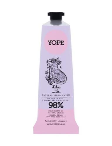 Yope Hand Cream Lilac And Vanilla Beauty Women Skin Care Body Hand Car...