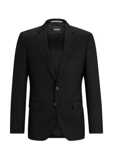 H-Huge-B1 Suits & Blazers Blazers Single Breasted Blazers Black BOSS