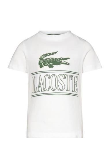 Tee-Shirt&Turtle Sport T-shirts Short-sleeved White Lacoste