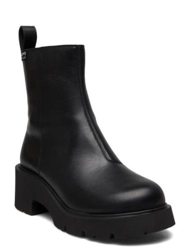Milah Shoes Boots Ankle Boots Ankle Boots With Heel Black Camper