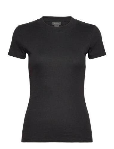 Ottille Tee Tops T-shirts & Tops Short-sleeved Black Residus